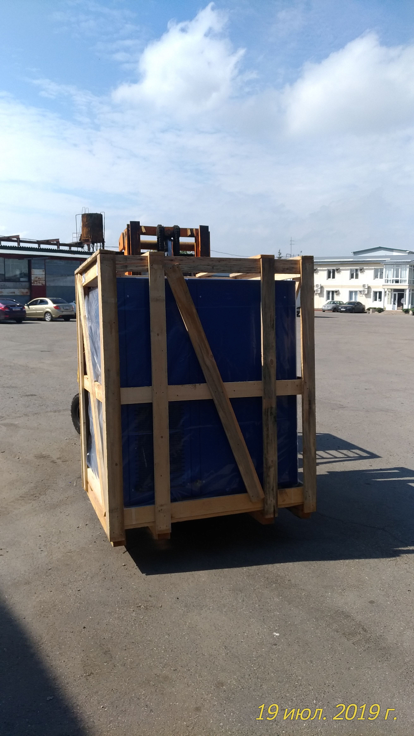 Реализован мощный 6-кубовый винтовой компрессор