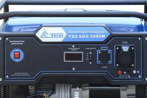 Бензиновый генератор ТСС SGG 5000N 060007 синхронный фото