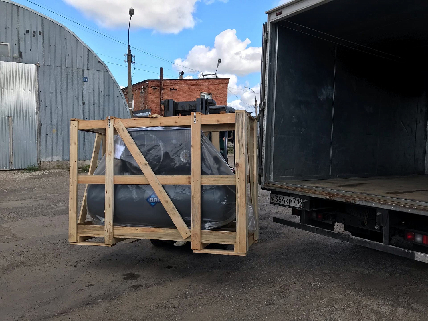 Отгружен СБ4/Ф-500.LT100 дилеру в г. Казань