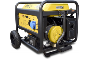 Бензиновый генератор RATO R8500D электростартер + колесный комплект  передвижной фото