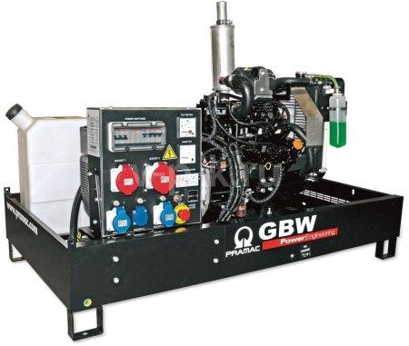 Дизельный генератор  GBW15Y 3-фазный (альт. Pramac PB16C/4)