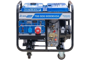 Дизельный генератор ТСС SDG 6000EH3A 077016 Дизельный генератор ТСС SDG 6000EH3A 077016 фото
