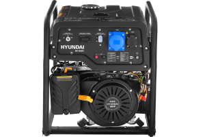 Бензиновый генератор Hyundai HHY 9020FE  портативный фото