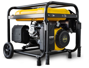 Бензиновый генератор RATO R6000E-L2W электростартер + колесный комплект  переносной фото