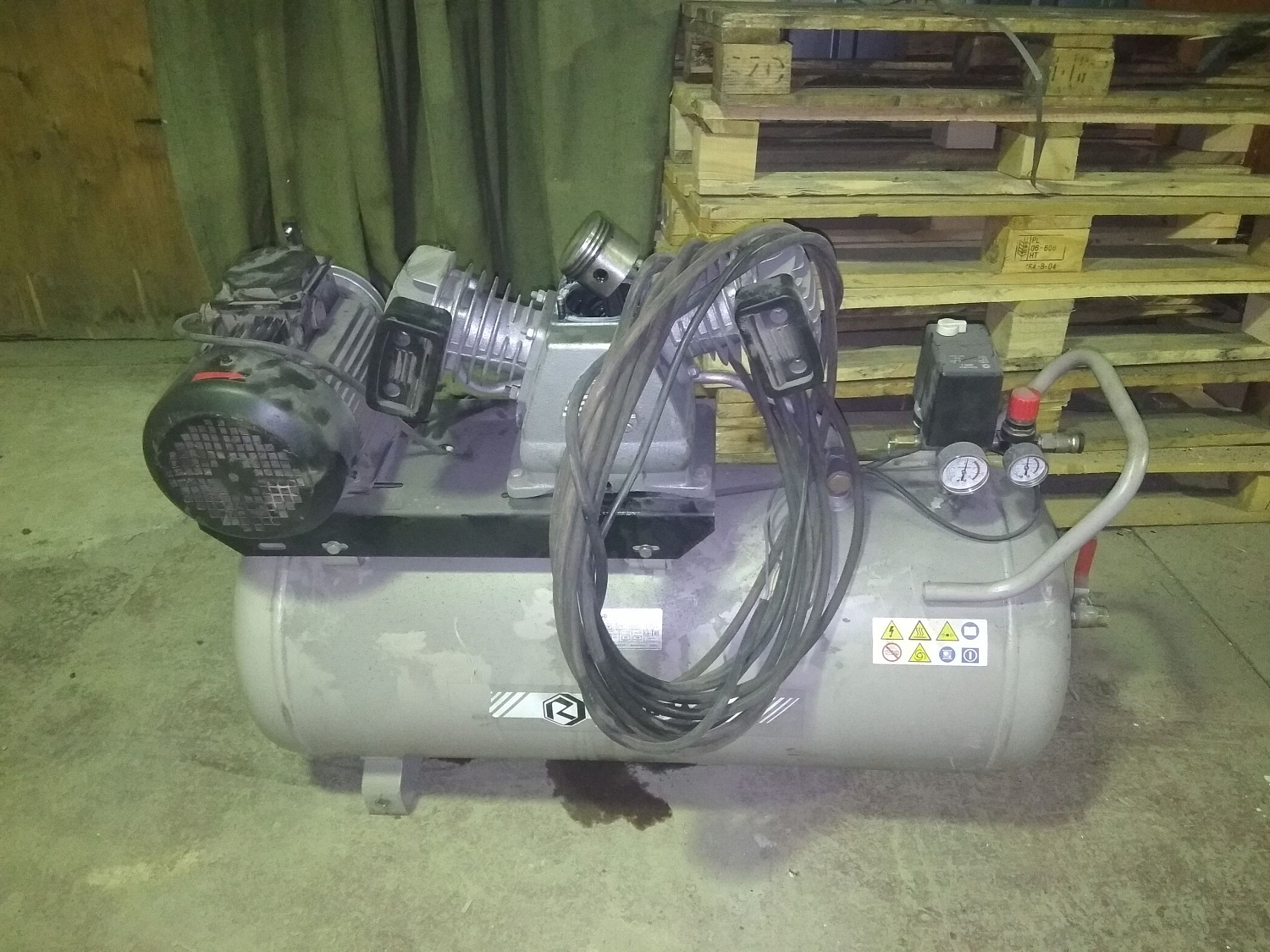 Замена коленвала на компрессоре СБ4/С-100.LB30