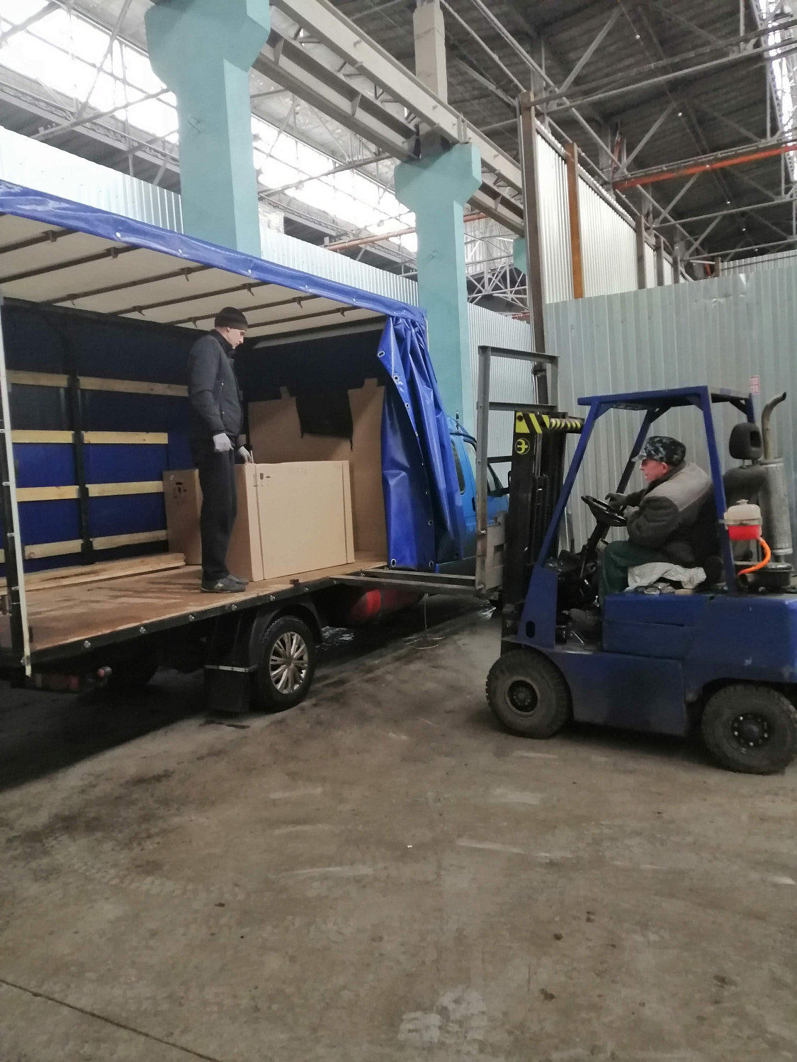 Пополнение склада в городе Воронеж компрессорами