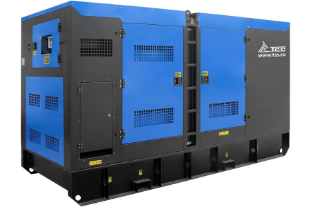 Дизельный генератор  ЭД-250-Т400 с АВР в шумозащитном кожухе на прицепе