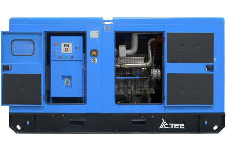 Дизельный генератор  ЭД-150-Т400 в шумозащитном кожухе на прицепе