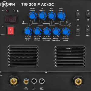 Сварочные инверторы TIG ПТК ПРОФИ TIG 200 P AC/DC фото