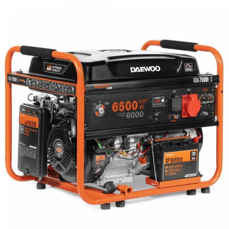 Бензиновый генератор  GDA 7500E-3