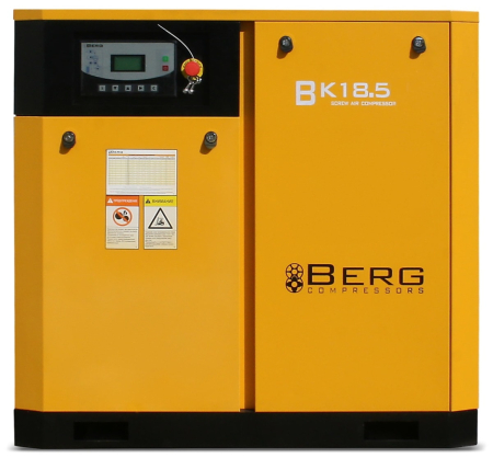 Винтовой компрессор Berg ВК-18.5-Е 12 (IP23) Винтовой компрессор Berg ВК-18.5-Е 12 (IP23)