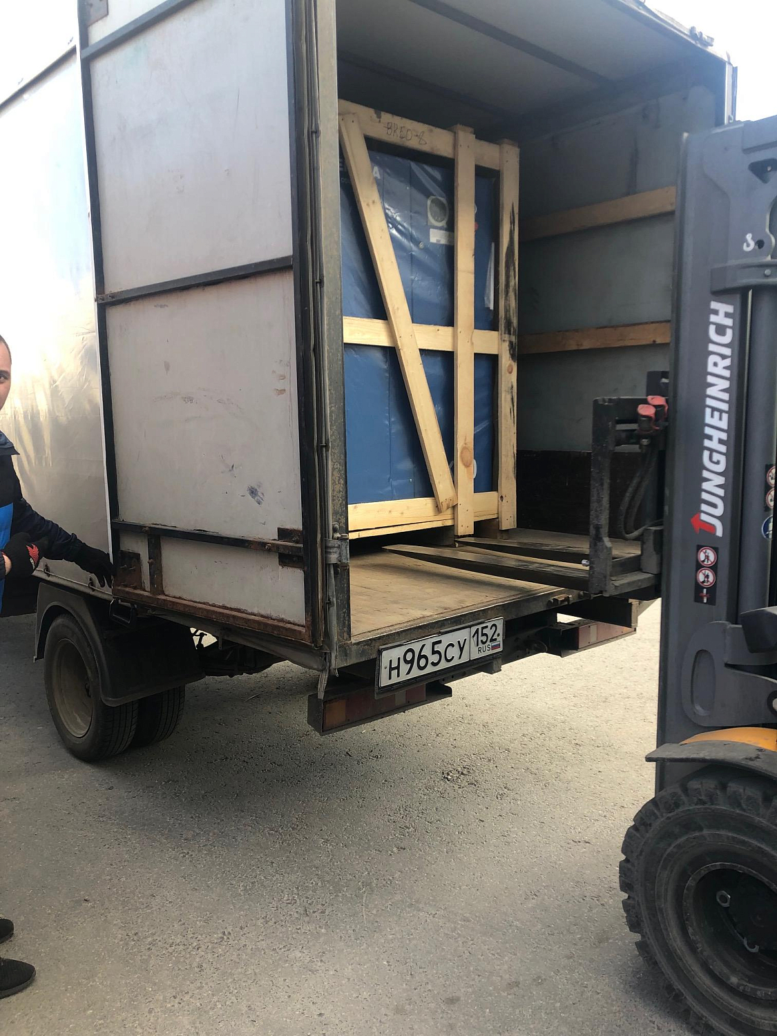 Отгрузка винтового компрессора ВК50Т-8