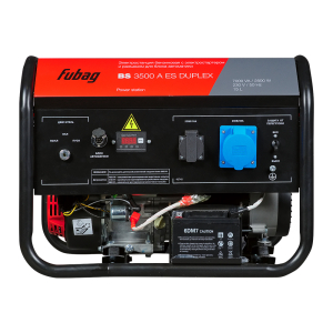 Бензиновый генератор Fubag BS 3500 A ES DUPLEX 46740 фото