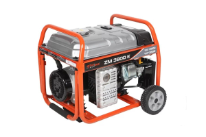Бензиновый генератор Mitsui ZM 3800 E  синхронный фото