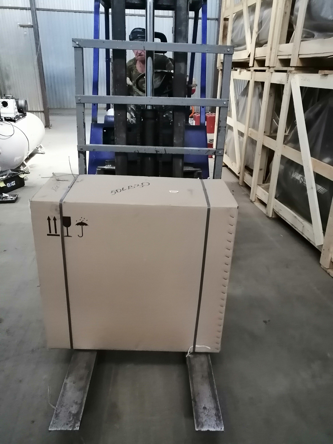 Отгружен поршневой компрессор инженерной компании