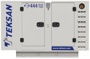 Дизельный генератор TEKSAN TJ10PE5L в кожухе  фото