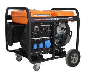 Бензиновый генератор Lifan 10 GF-4 (LF12000E) 00000510 4-х тактный фото