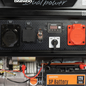 Бензиновый генератор DAEWOO GDA 7500 DPE-3 GDA 7500 DPE-3 4-х тактный фото