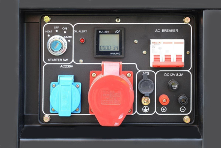 Дизельный генератор  SDG 8000EH3A в кожухе МК-2.1 Дизельный генератор  SDG 8000EH3A в кожухе МК-2.1
