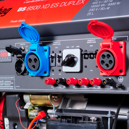 Бензиновый генератор  BS 8500 XD ES DUPLEX