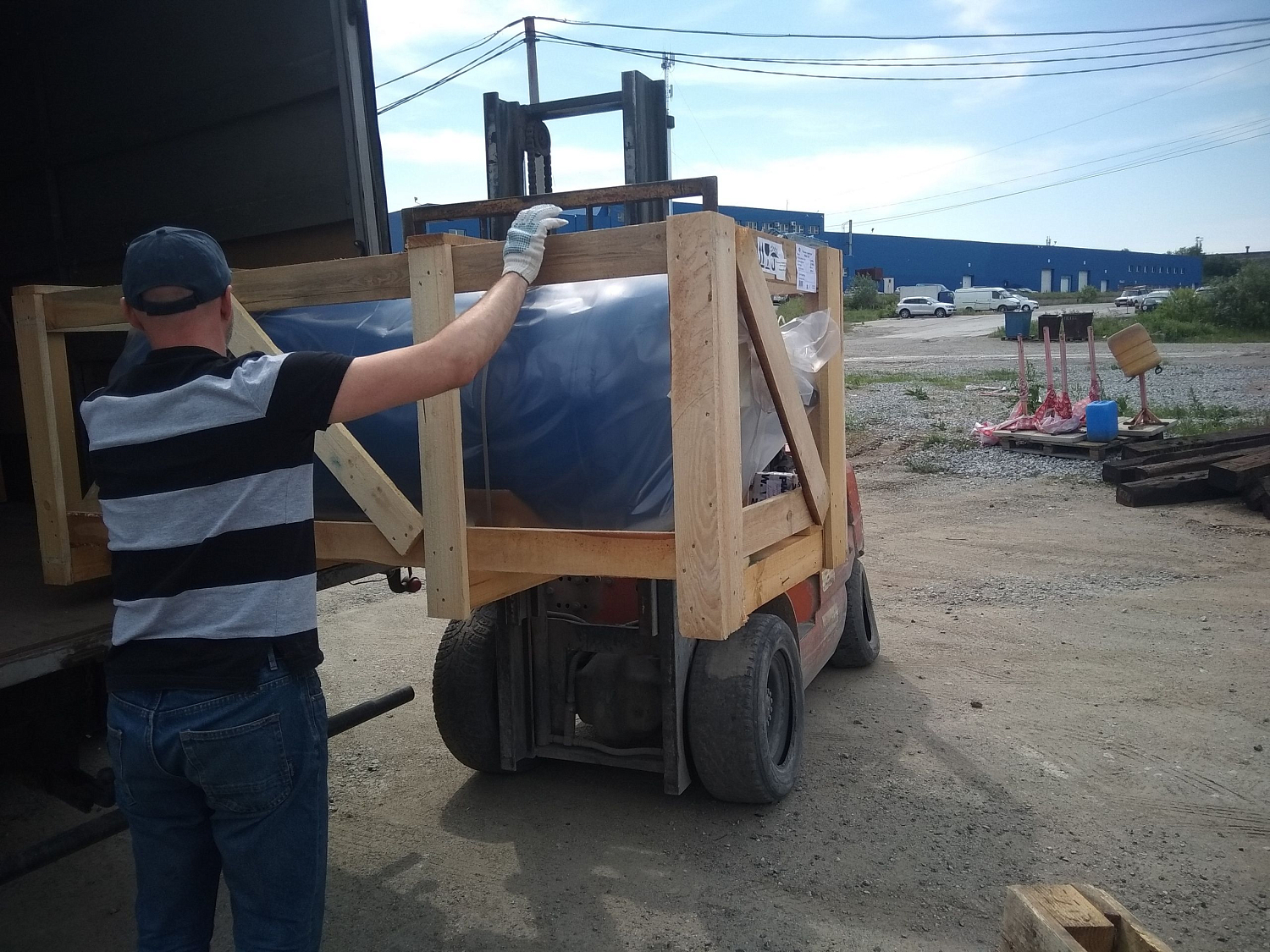 Отгрузка компрессорного оборудования филиалом ВПК-Челябинск