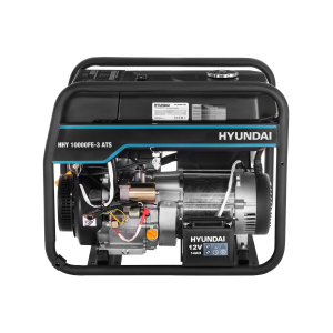 Бензиновый генератор Hyundai HHY 10000FE-3 ATS с автозапуском  передвижной фото