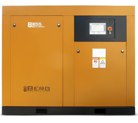 Винтовой компрессор Berg ВК-55Р-Е 8 (IP54) Винтовой компрессор Berg ВК-55Р-Е 8 (IP54)