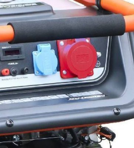 Бензиновый генератор Zongshen KB 7003 E 1T90DF733 передвижной фото