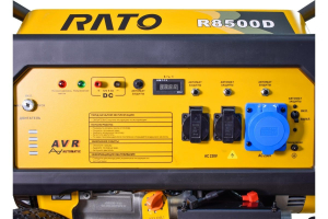 Бензиновый генератор RATO R8500D электростартер + колесный комплект  для дачи Бензиновый генератор RATO R8500D электростартер + колесный комплект  для дачи фото