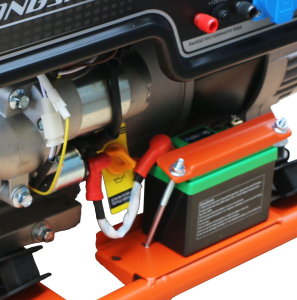 Бензиновый генератор Zongshen PB 6000 E  переносной фото