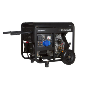 Дизельный генератор Hyundai DHY 8500LE  портативный фото