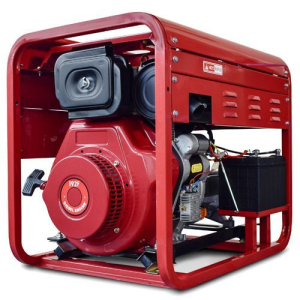 Дизельный генератор REDVOLT EPD7500EA3 EPD7500EA3 передвижной фото