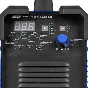 Сварочные инверторы TIG ПТК ПТК МАСТЕР TIG 200 P AC/DC D92 фото