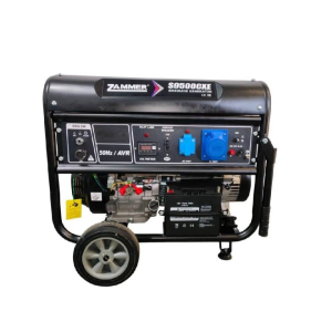 Бензиновый генератор Zammer S9500CXE S9500CXE передвижной фото