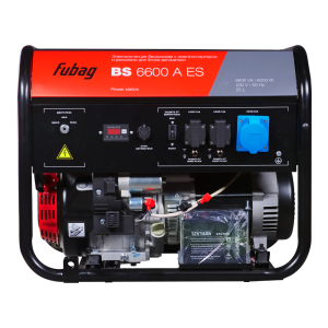 Бензиновый генератор Fubag BS 6600 A ES 646281 фото