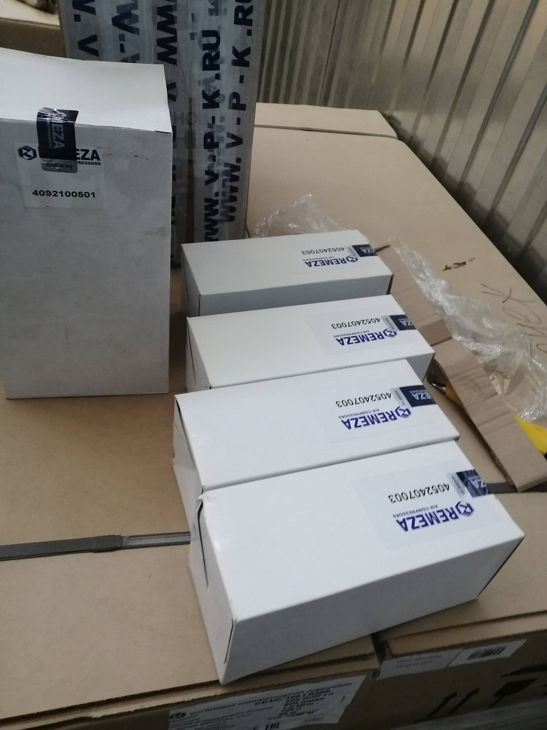 Поступление на склад компании ВПК в г. Воронеж