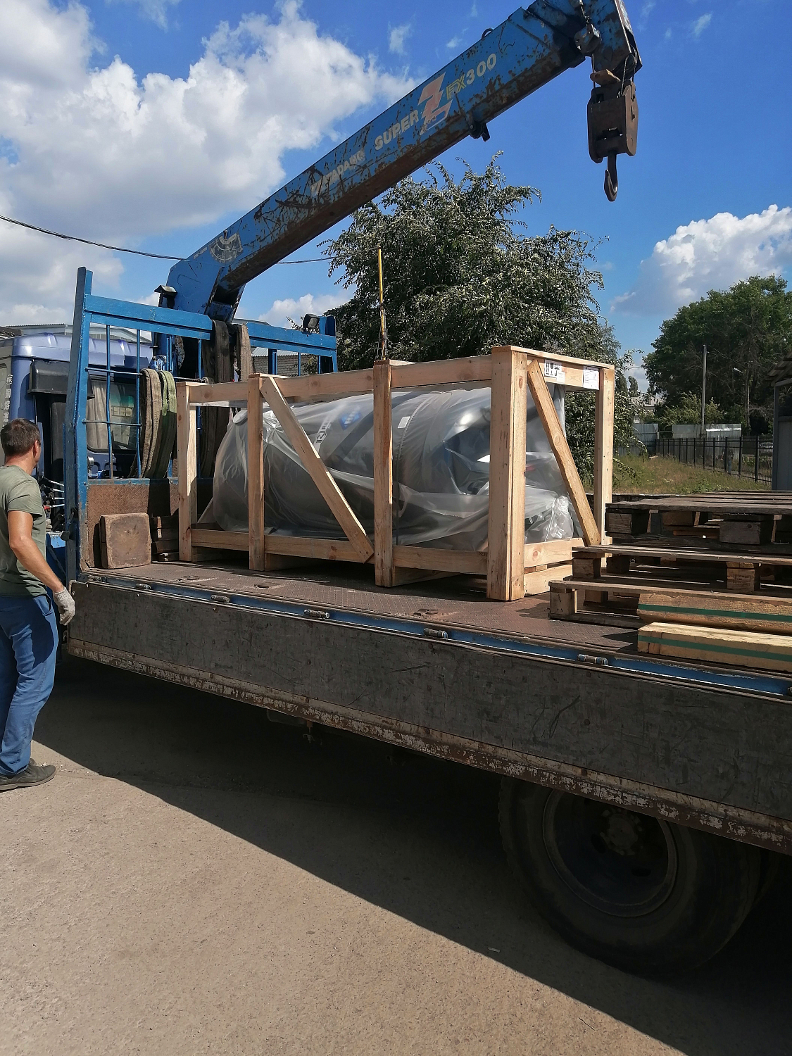 Отгрузка ресивера РВ900.11.00 в г. Воронеж