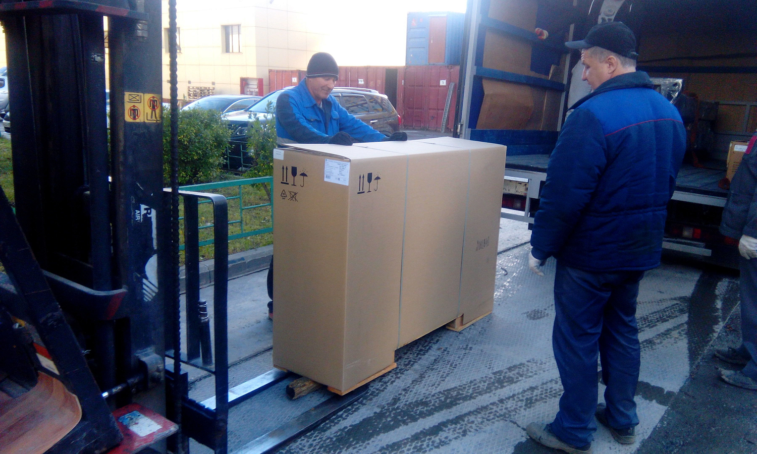 Отгрузка поршневого компрессора в регион