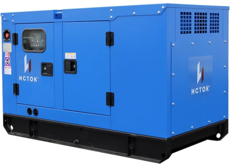 Дизельный генератор  АД16С-Т400-РПМ15 в кожухе